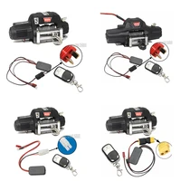Metal Automatic simulation Simulated Winch for 1/10 1/8 RC Crawler Car Axial SCX10 III 90046 D90 TRX4 TRX-6 D110 90046 Redcat 1