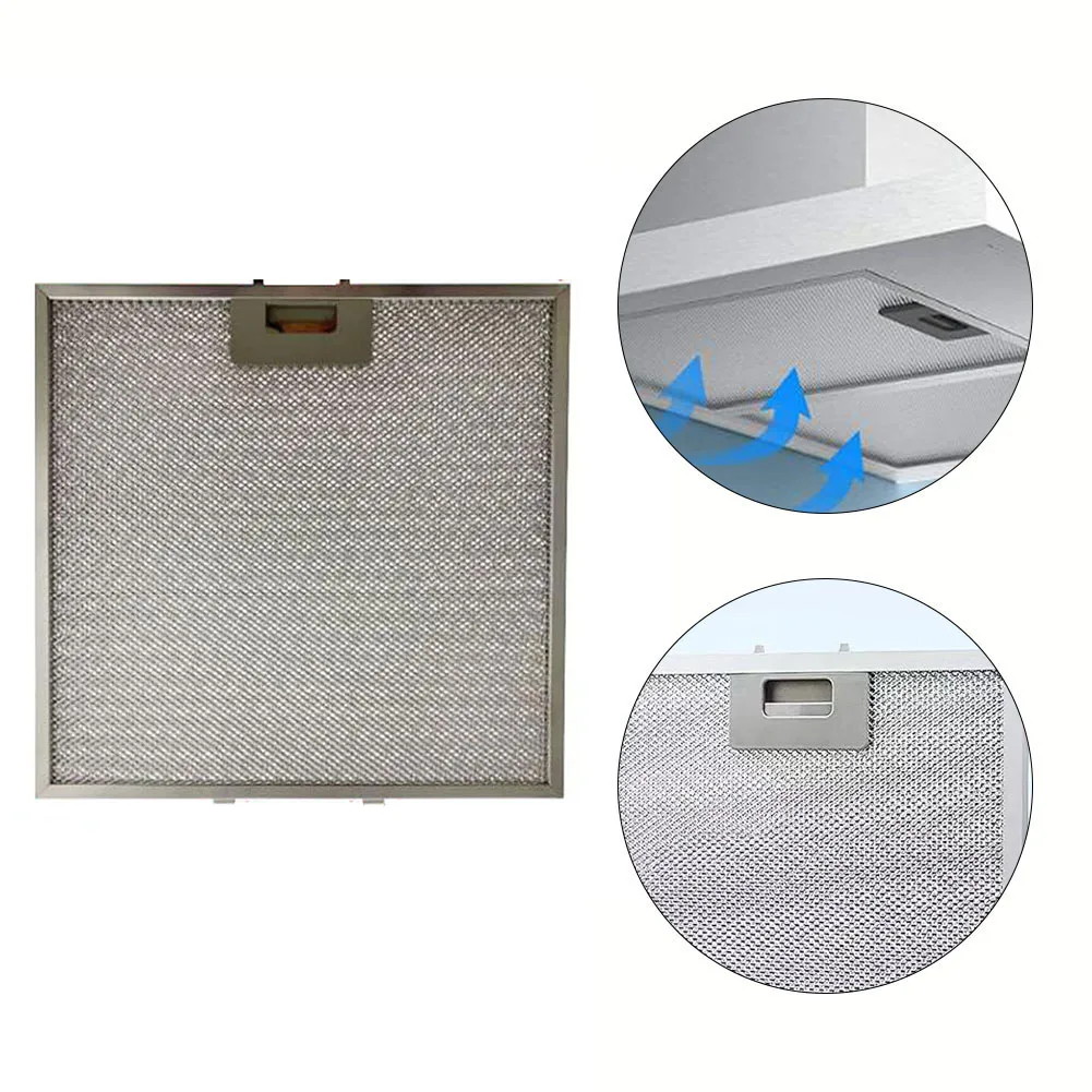 레인지 후드 필터 쿠커, 그리스 필터, 금속 주방 추출기, 환기 흡인기, 필터 메쉬, 320 × 320 × 9mm 