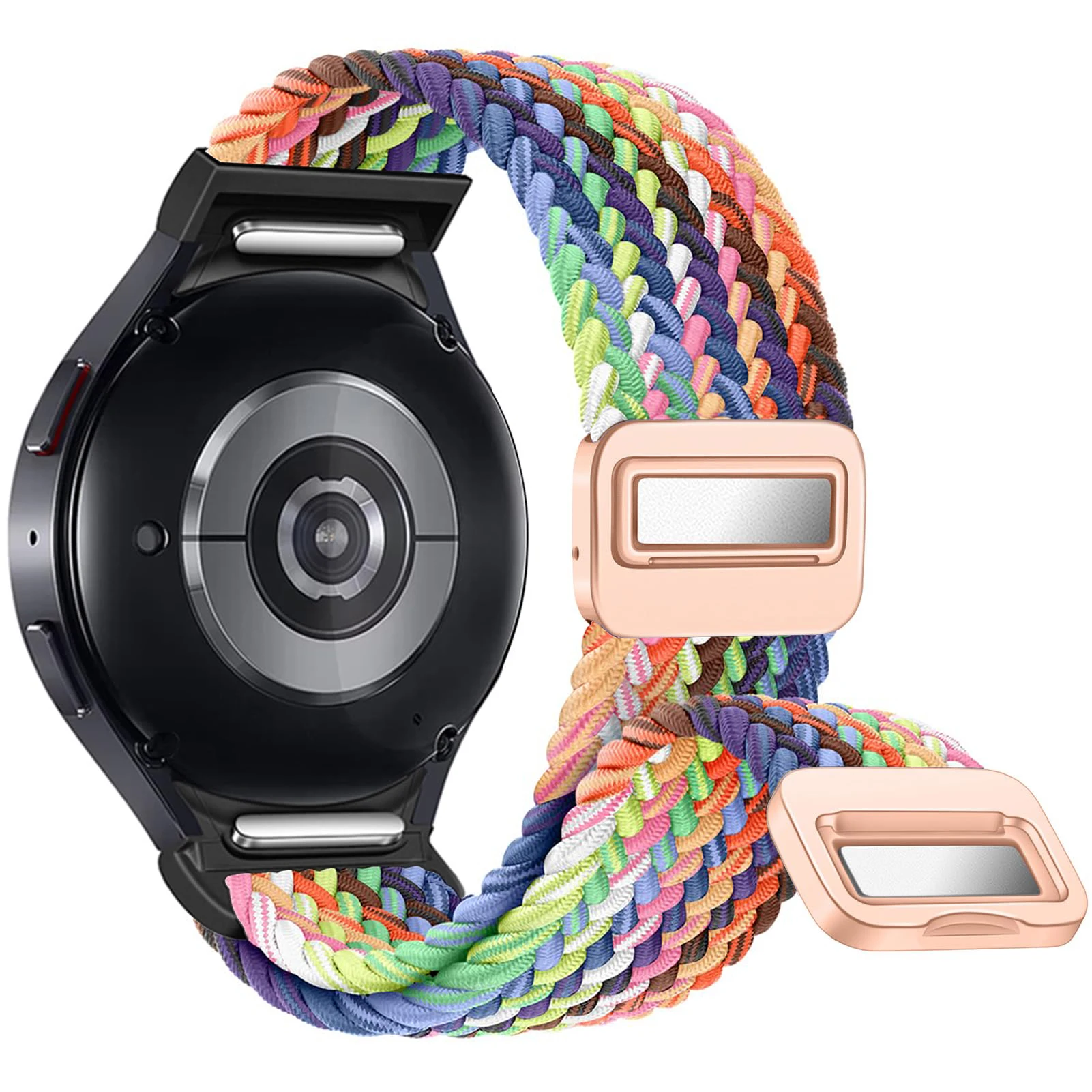Magnetic Braided Bracelet Band for Smartwatches - No Gaps Strap
