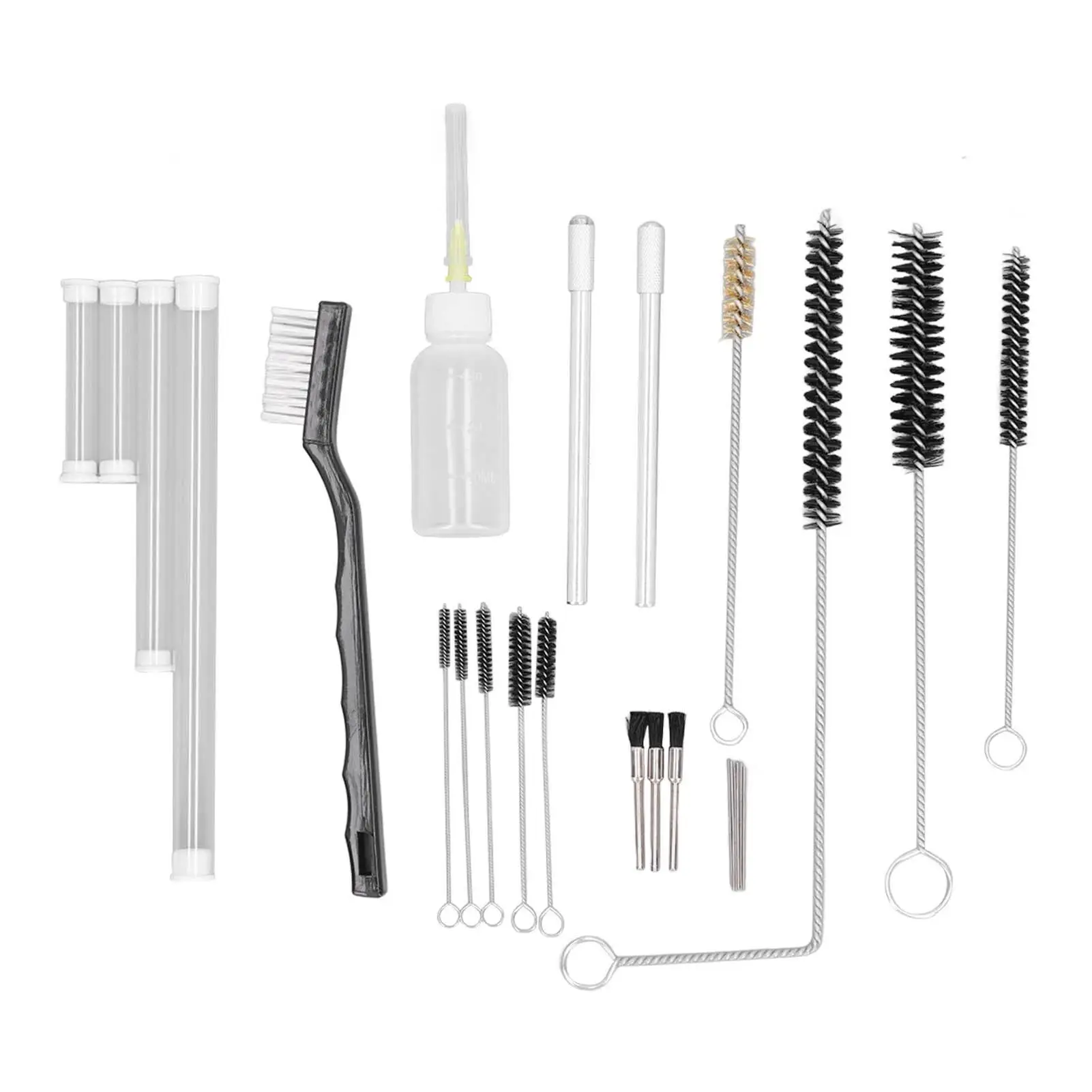Spray Guns Cleaning Tool Kit for Airbrush Maintenance and Lubrication with Brush Parts Set