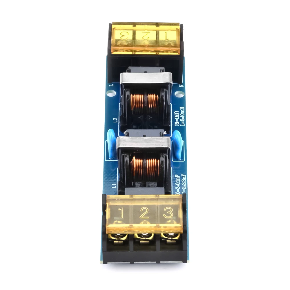 6A/25A パワーフィルターボード EMI 高周波 2 段電源 ローパスフィルターモジュール 電源管理 EMI フィルター - AliExpress