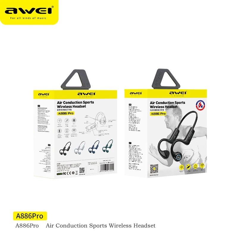 Awei A886 Pro Air Conduction Headphone description image 7
