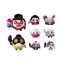 Identity V -"Shaker" Series Joseph Joker Michiko Hunting Ranger Keychain Cosplay Plush Dolls Bag Pendant 1