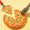 Kids Pizza Cutting Toy Simulation Food Plastic Pizza Toy Boy Kitchen Kitchen House Gift Game Pretend Play Toy Toy Girl Cook C9W3 1