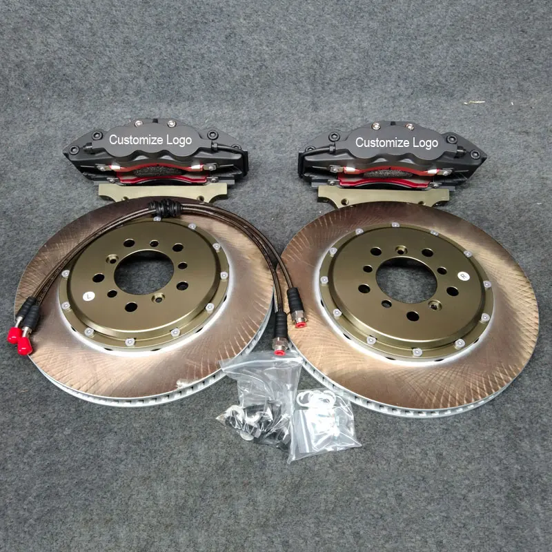 

Modified Upgrade Brake System 6 Pot Big Brake Caliper with Disc Kits 17'' Front Wheels for Ford Mondeo Mustung Fiesta