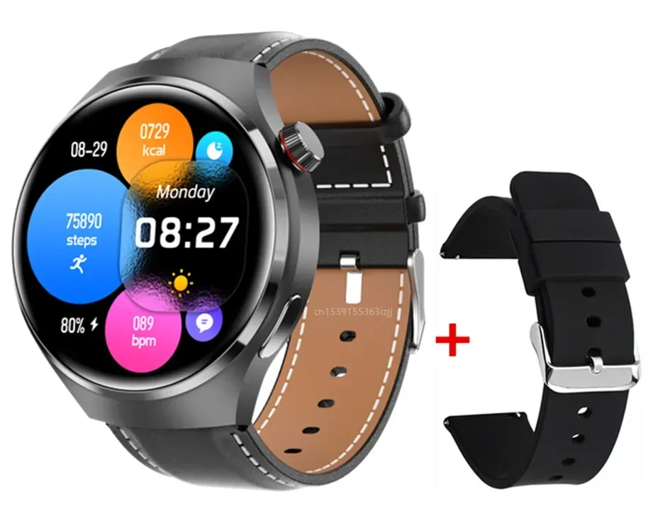 

GT4 Pro Smart Watches 1.6inch Large Screen Men Women BT Call Smartwatch AI Voice NFC Heart Rate Health Monitor Sports Wristwatch