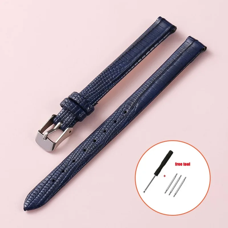 Premium Slim Leather Watch Band – Soft, Sporty, and Universal Fit