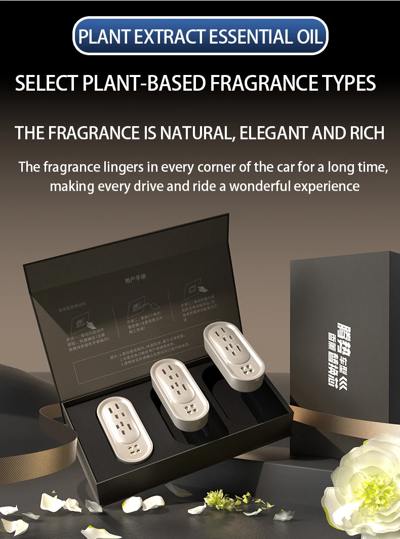 For DENZA D9/N9 Fragrance replacement set Replace the original vehicle Aromather