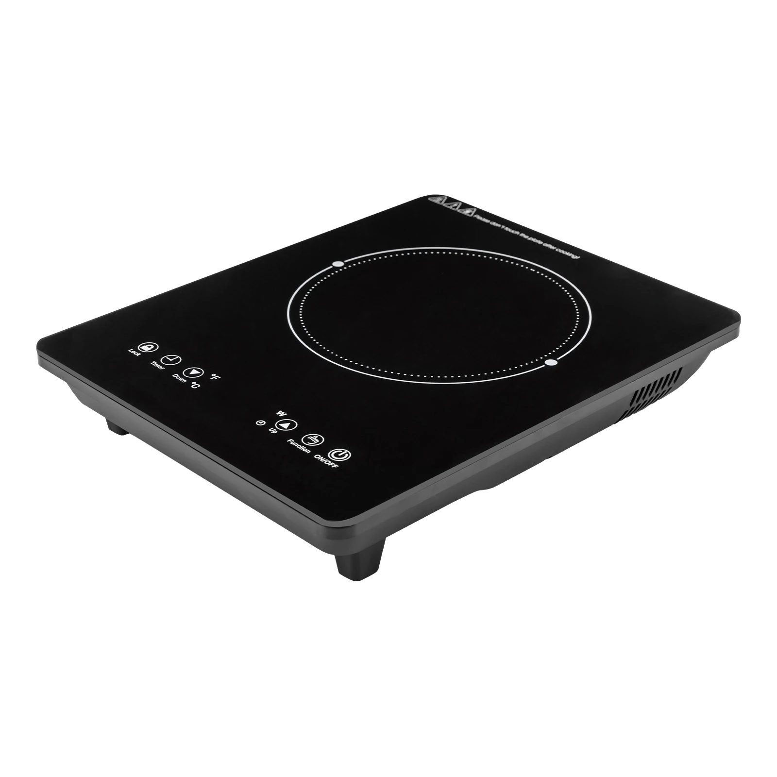 1800W Induction Cooktop Hot Plate Portable Induction Cooktop w/Ultra Low Noise for Kitchen Countertop Use 5