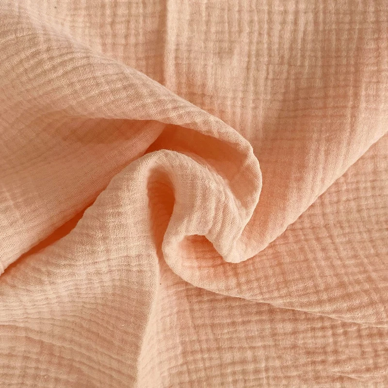Premium Double Gauze Cotton Muslin Fabric for DIY Crafting & Sewing Projects