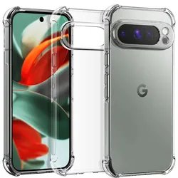 Luxury Clear Shockproof Phone Case with Transparent Back Cover - Pixel 4A 4G