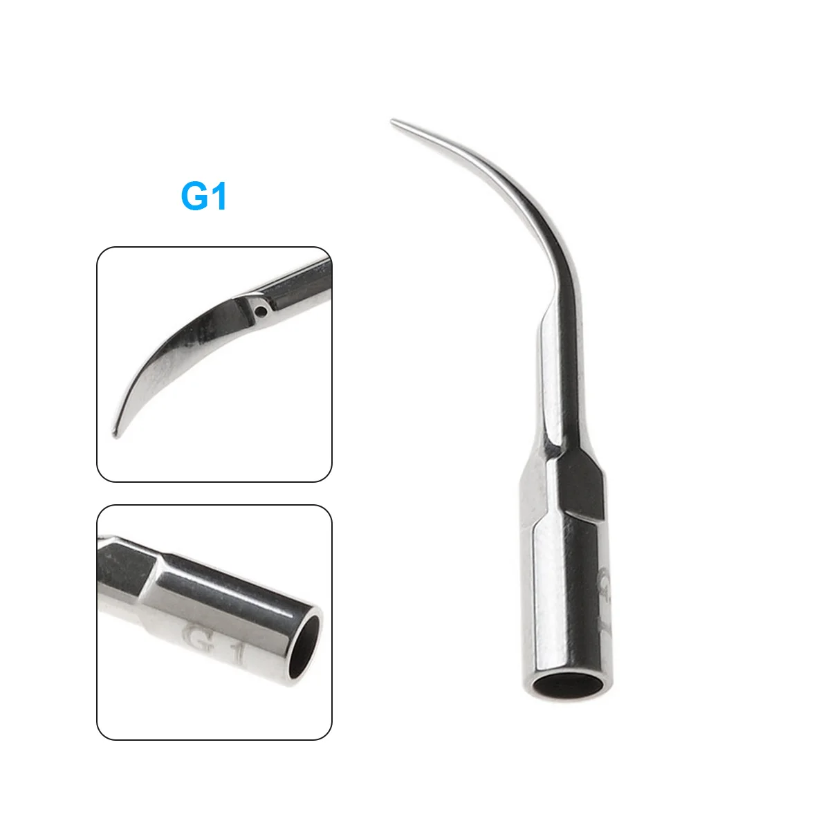 AZDENT Dental Ultraschall-Scaler-Spitzen für Zahnsteinentfernung, Parodontologie und Endodontie – Kompatibel mit EMS, Woodpecker, DTE, NSK, SATELEC Scalers – Detail 3