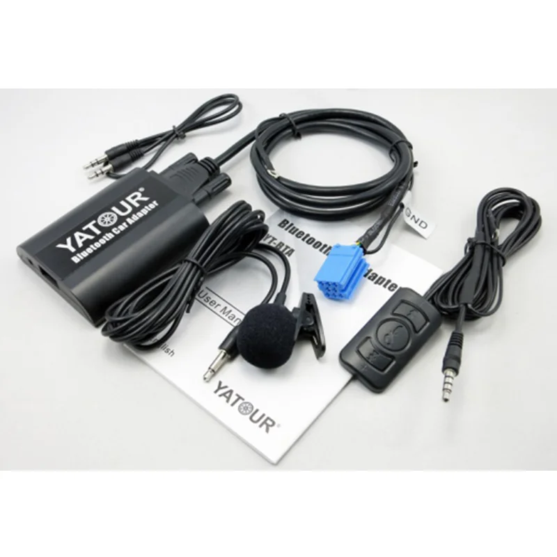 

Yatour Bluetooth Car Audio For VW AUDI Skoda Seat 8pin YT-BTA AUX IN USB Charging Port Mp3 Player
