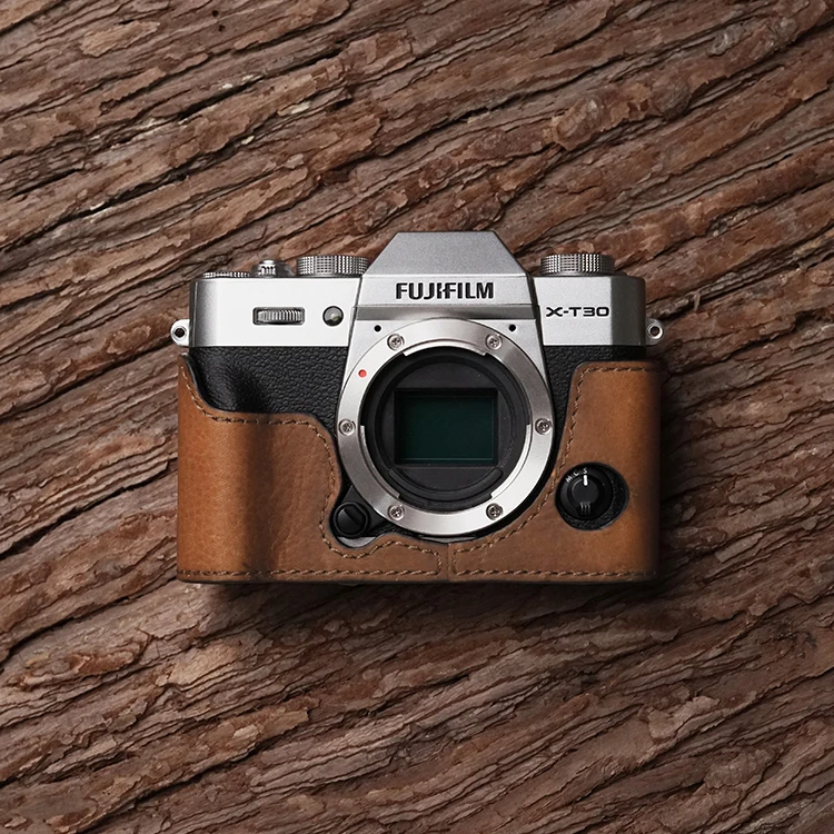 Mr. stone-Fujifilm xt30 xt20 xt20 xt30 xt20用本革ケース - AliExpress