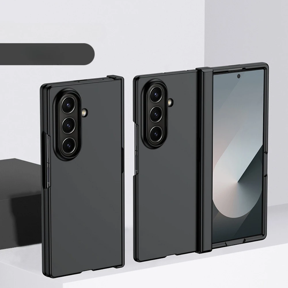 Luxury Matte Solid Color Hard PC Case with Hinge Protection - Shockproof & Slim Cover