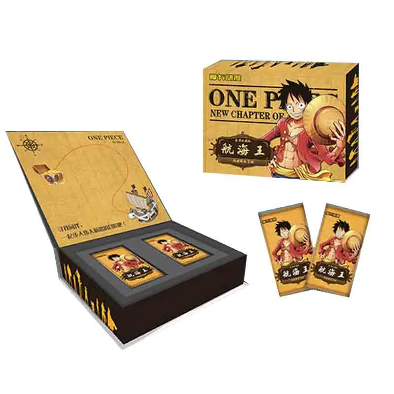 Novo 55pcs One Piece Cards Em Inglês Luffy Zoro Nami Cartão De Plástico De  Ouro Rare Collection Battle Trainer Cartão Crianças Brinquedos Presente -  AliExpress