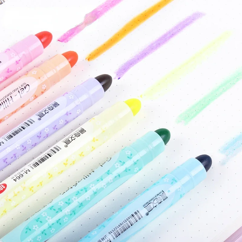 

Маркеры с круглым носком, 6 шт./партия