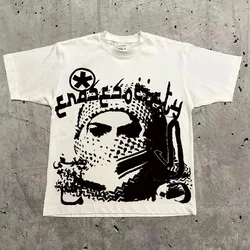 Vintage Hip Hop Streetwear Oversized Graphic Tee - Unisex Casual Summer Fashion - XXXL (1)