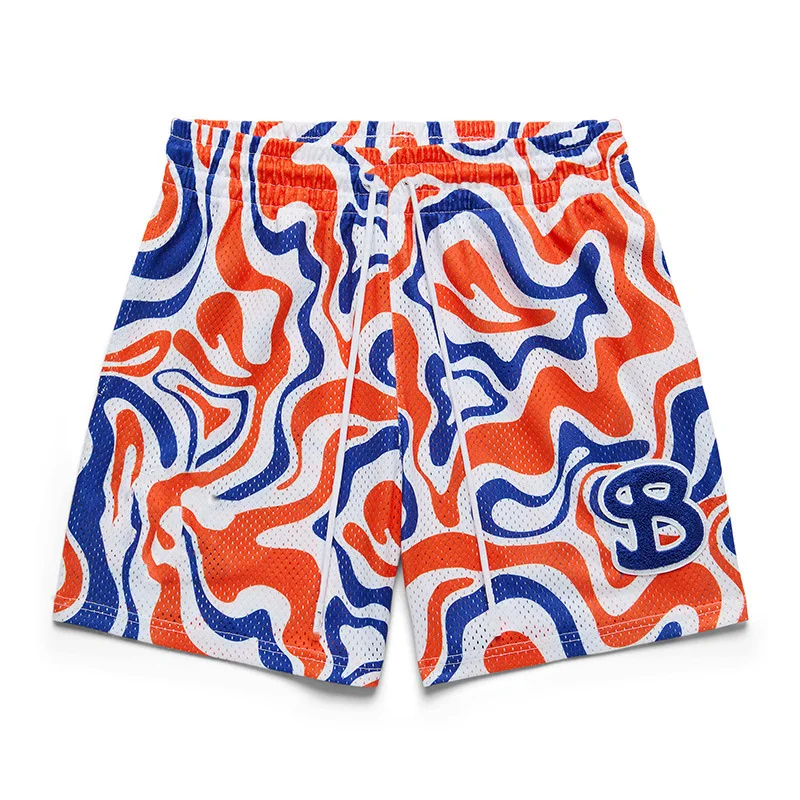 Summer BUCKETSQUAD Basketball Mesh Breathable quick drying quarter High quality sports shorts men sportswear