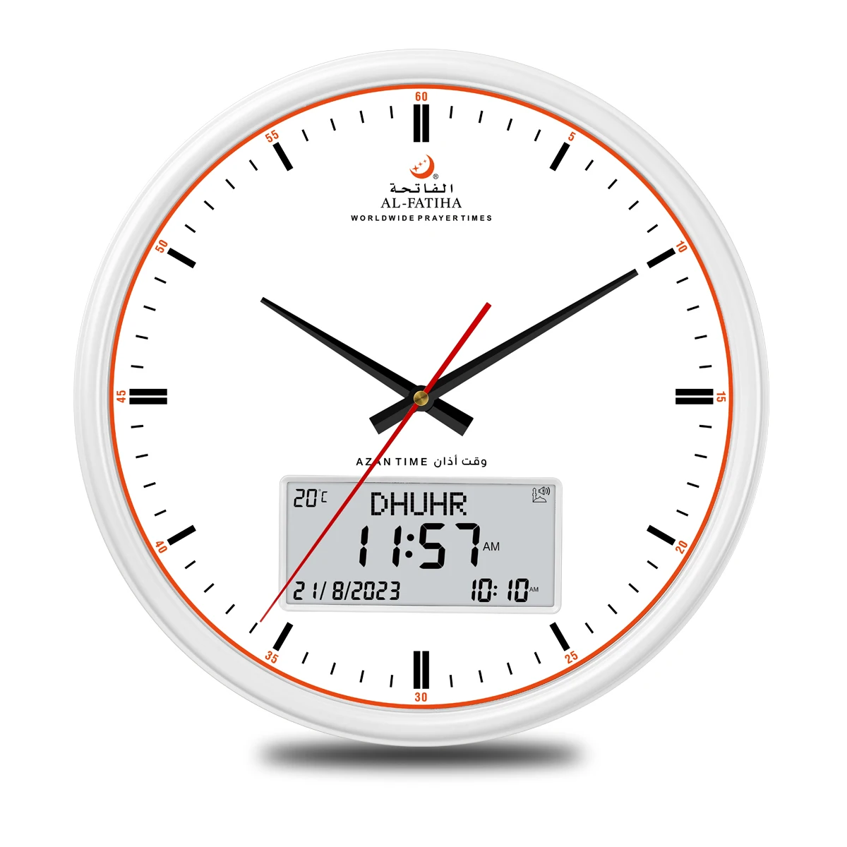 AL-FATIHA-Athan-Muslim-Clock-Digital-Analog-Watch-with-Hijri-Calendar ...