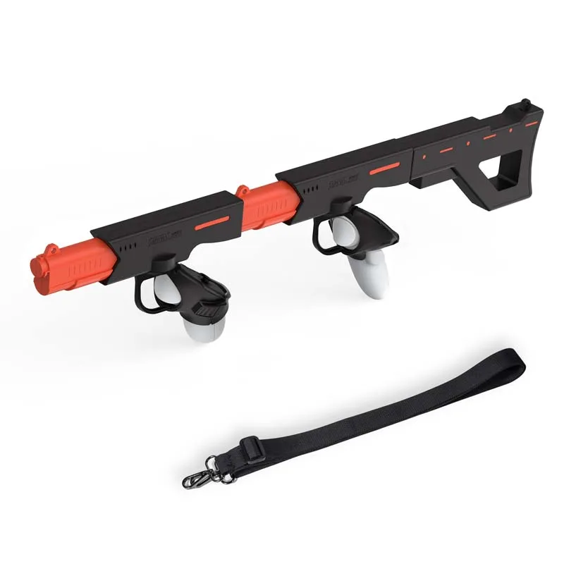 Magnetic VR Handle Stock for Meta Quest 3 3-in-1 Changing VR Handle Accessories，Shoulder Strap for Enhance FPS Gaming Experience