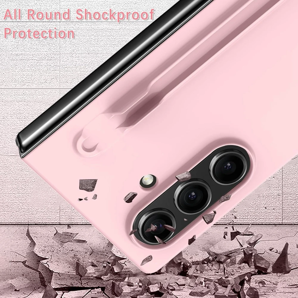 Slim Matte Shockproof Cover with S Pen Holder