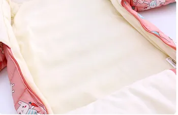 Romper Outerwear Bear Ear Hooded Snowsuit Jumpsuit Zipper Winter Clothing Newborn Baby Boys Girls Hooded Coat Jacket Snowsuits 5