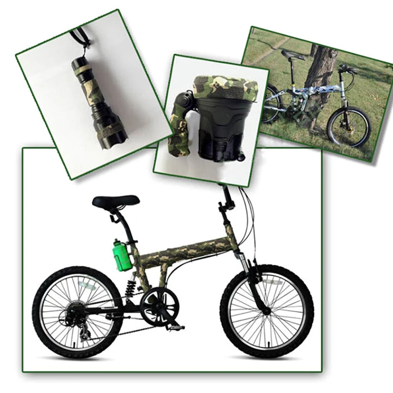 Camouflage Tape Camouflage Hunting Accessories Hunting Camouflage Tape Outdoor Camo Gun Hunting Waterproof Camping Camouflage Stealth Duct Tape Cycling Stickers