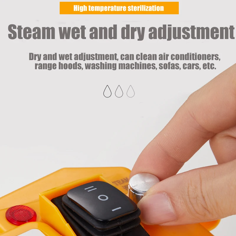 Multifunctional Easy home dry and wet steam hand held kitchen auto car detailing steam cleaner machine 4