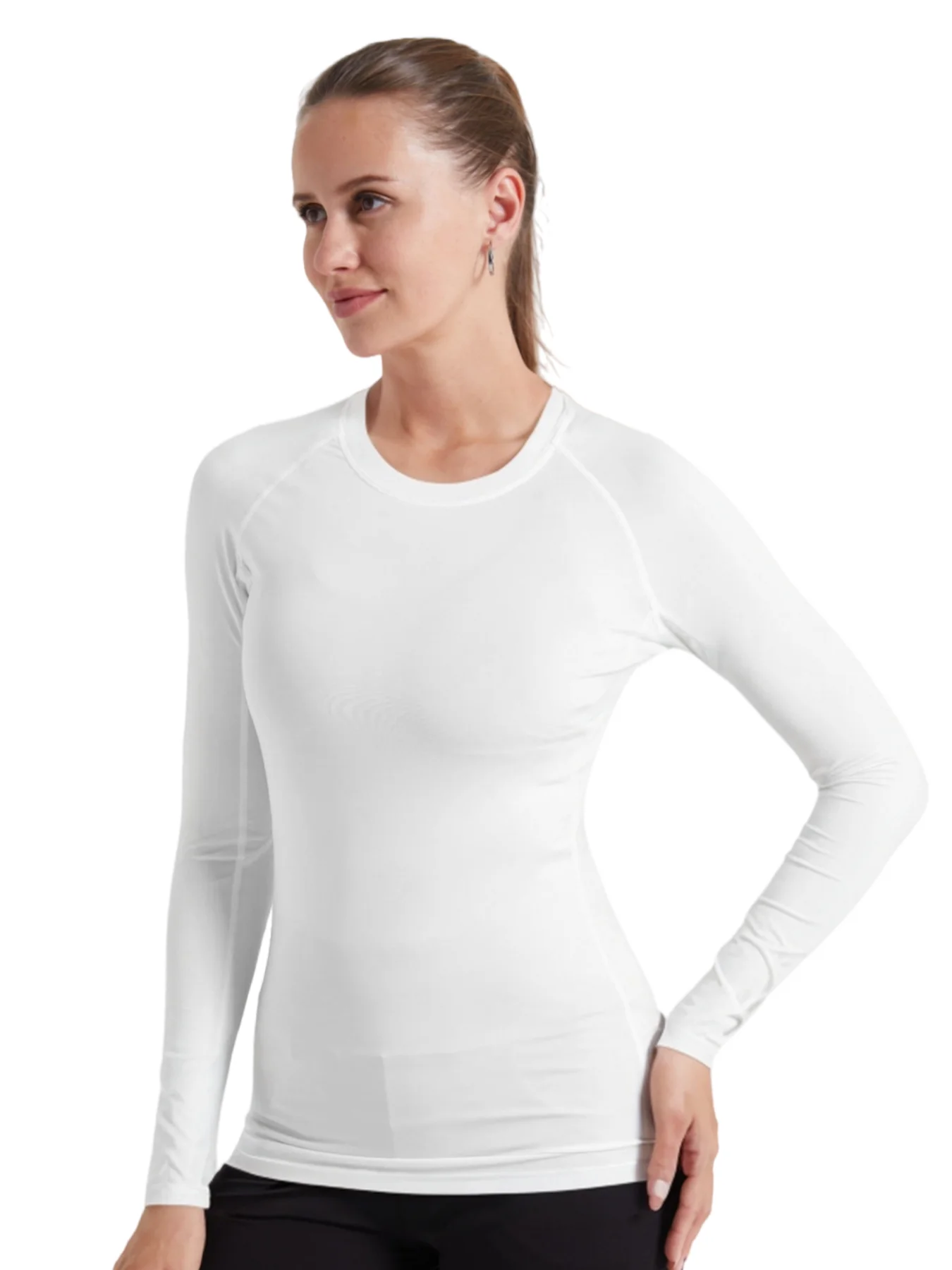 Sports Shirt 3 Pack BaseLayer Fitness Quick Dry Women long Sleeves Top Gym Jogging T-shirt Train Workout Yoga