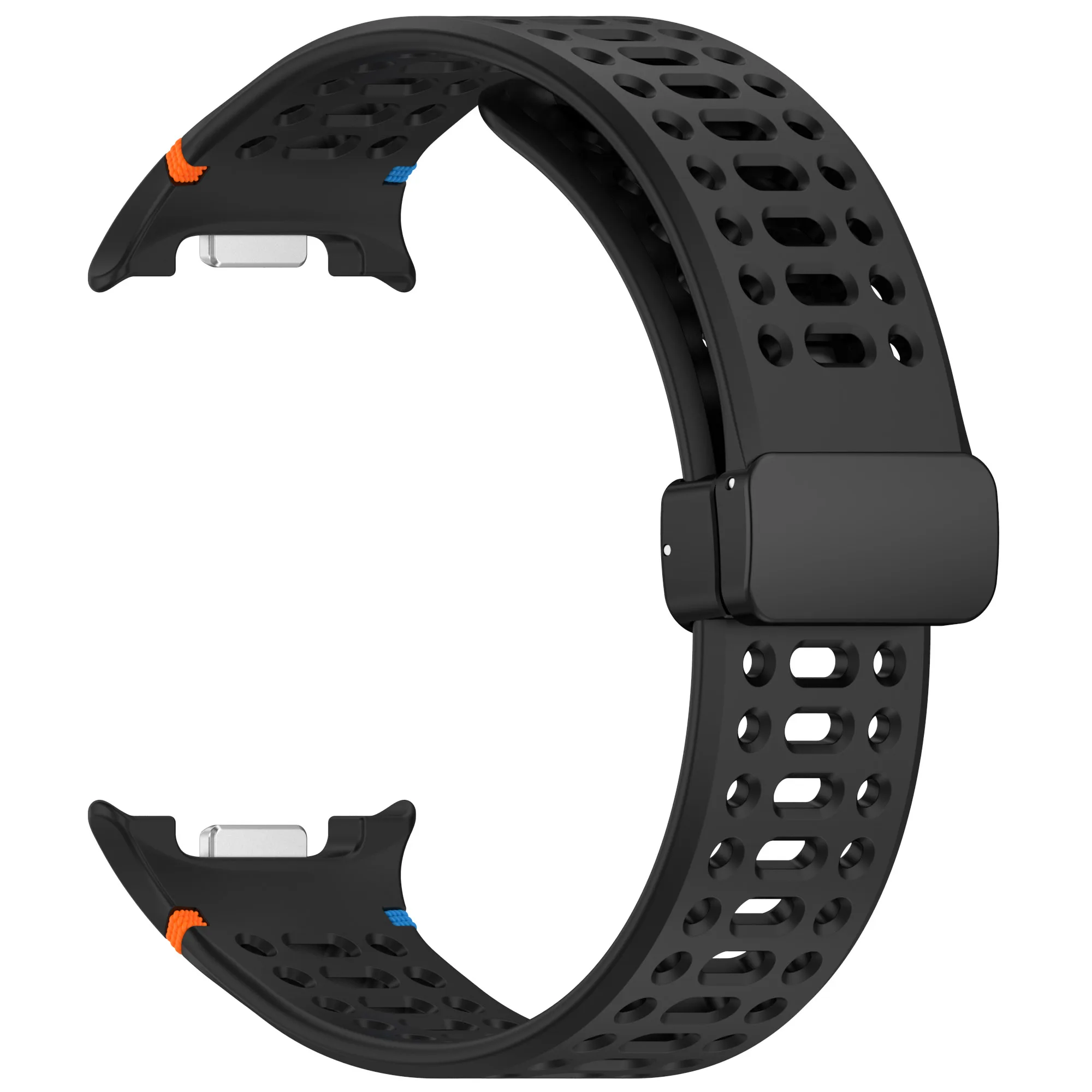 Breathable Silicone Magnetic Watch Strap Bracelet