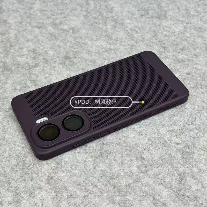 Heat Dissipation Honeycomb Mesh Phone Case - Cooling Hard Back Cover