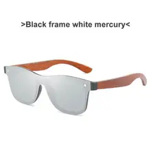  Retro Wooden Sunglasses Men Women Square Bamboo Polarized Fashion Driver Goggles UV400 Polarized Sunglasses Cycling Equipment 