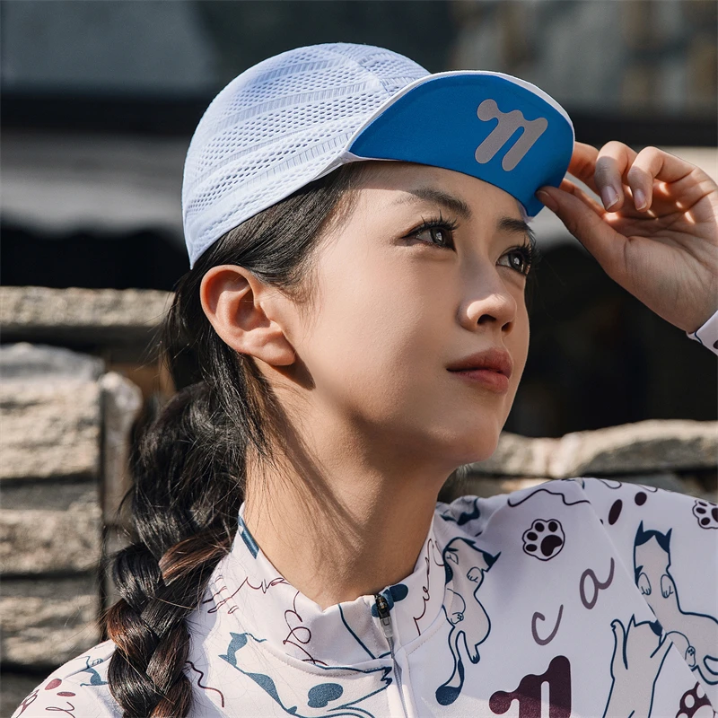 WEST BIKING Cycling Cap With Brim Summer Sunscreen Quick Dry Sport Hat Bicycle Hat Balaclava Unisex Breathable Hat Bike Headwear 6