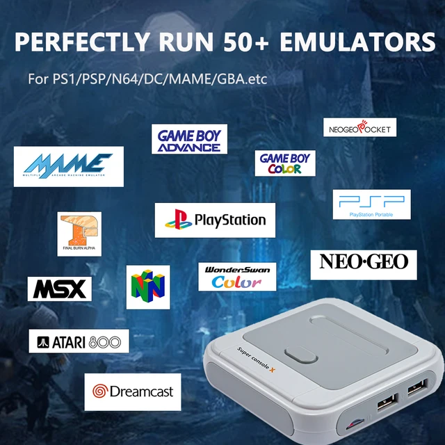 Console de jeux vidéo rétro Box Super Console X pour PSP/PS1/MD/N64 – Image 3