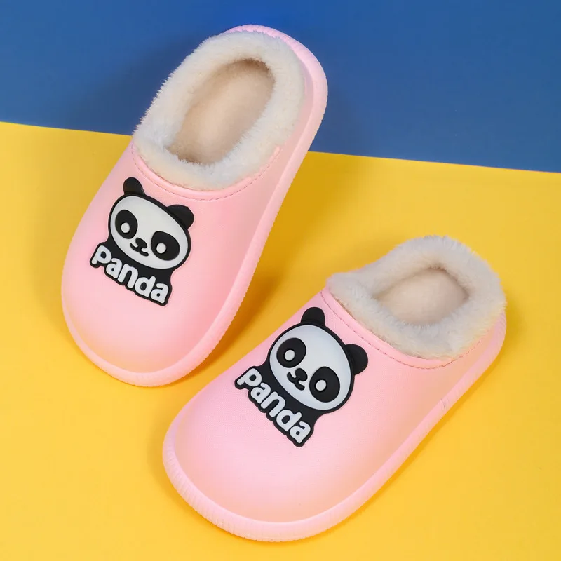 Indoor Panda Slippers Toddlers Panda Stripe Indoor Slippers Slipper