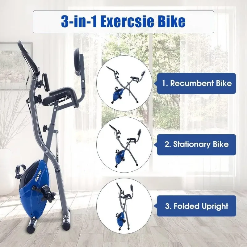 Foldable Magnetic Exercise Bike 2