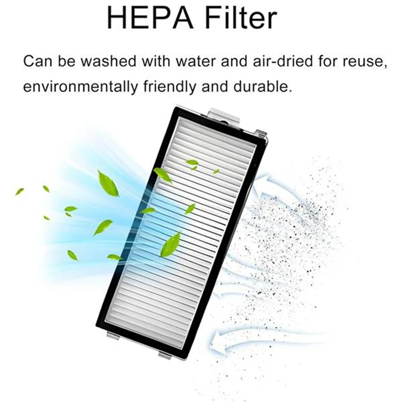 B64B-42PCS For Roborock Saros Z70 / G30 Space Vacuum Cleaner Replacement Parts Tricut Brush Side Brush Dust Bag Filters Mop Pad