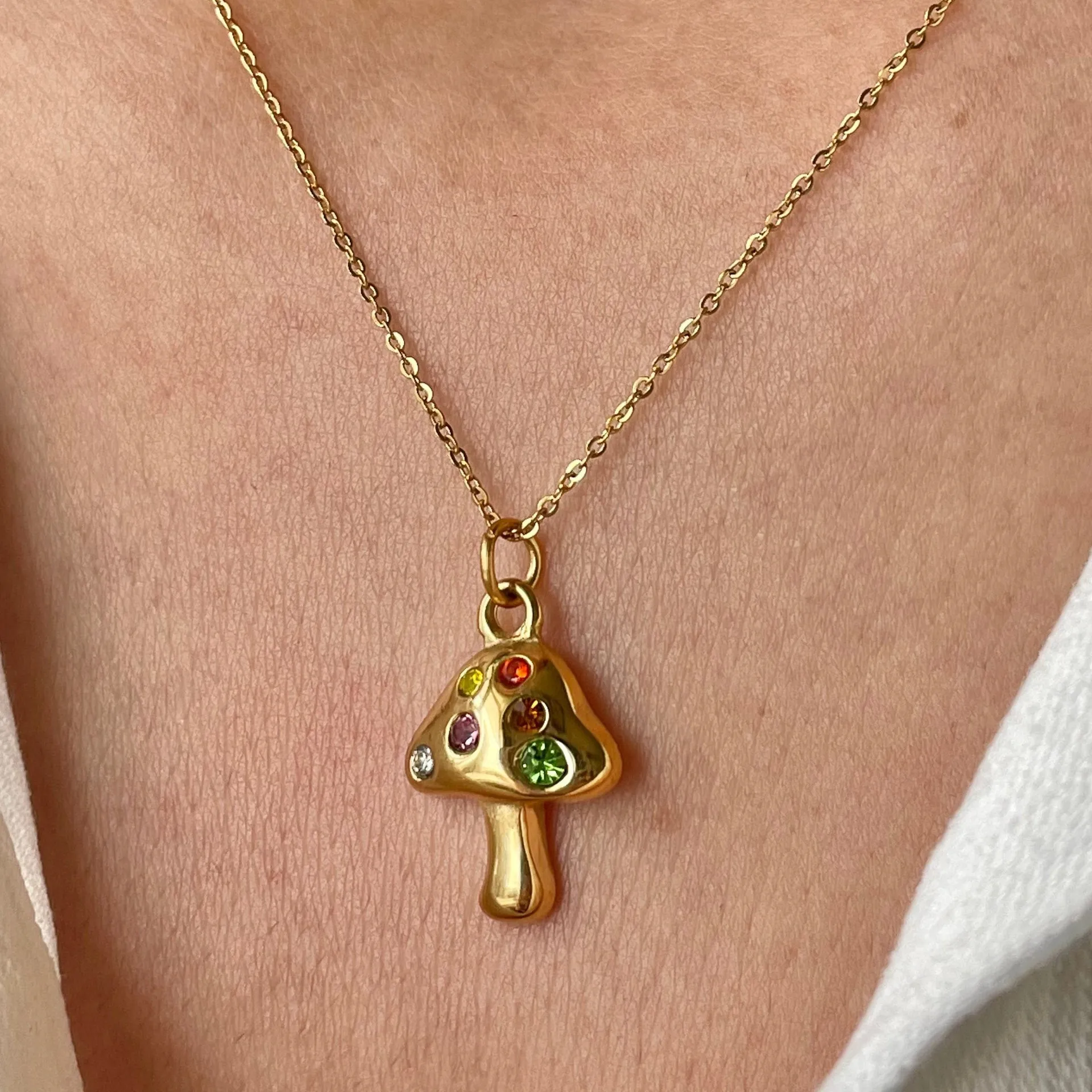 9ct Recycled Yellow Gold Foraging Mushroom Necklace Pendant Handmade UK  Gift - Etsy UK | Uk gifts, Handmade uk, Yellow gold