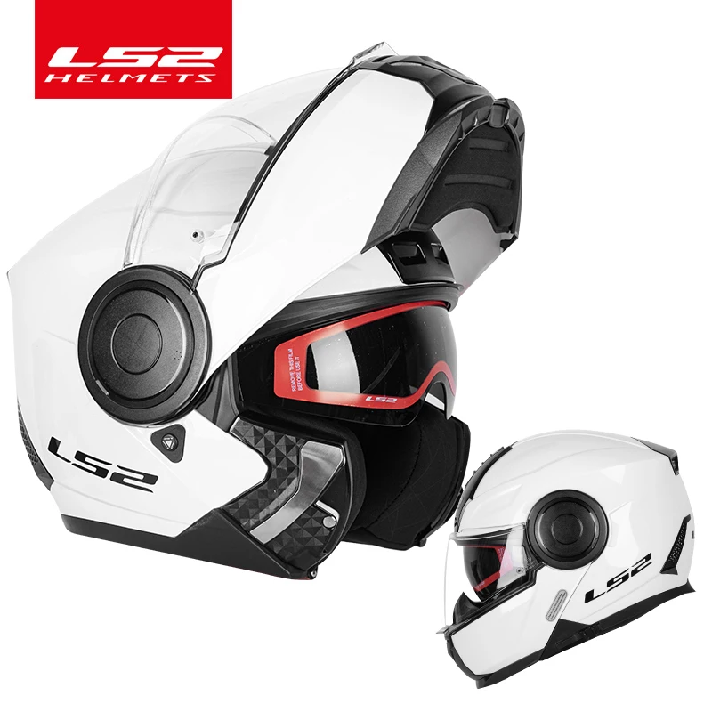 LS2 FF902 Modular motorcycle helmet ls2 SCOPE flip-up double lens