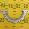 Outer Diameter 76mm Thickness 1mm 180 Degree Semi-Circular Dial With Positioning Hole Angle Plate Stainless Steel Angle Plate 2
