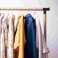 2 Pcs Right Angle Connector Head Plastic Joints Clothes Rack Accessories Drying Racks Home Storage Bedroom Store 2