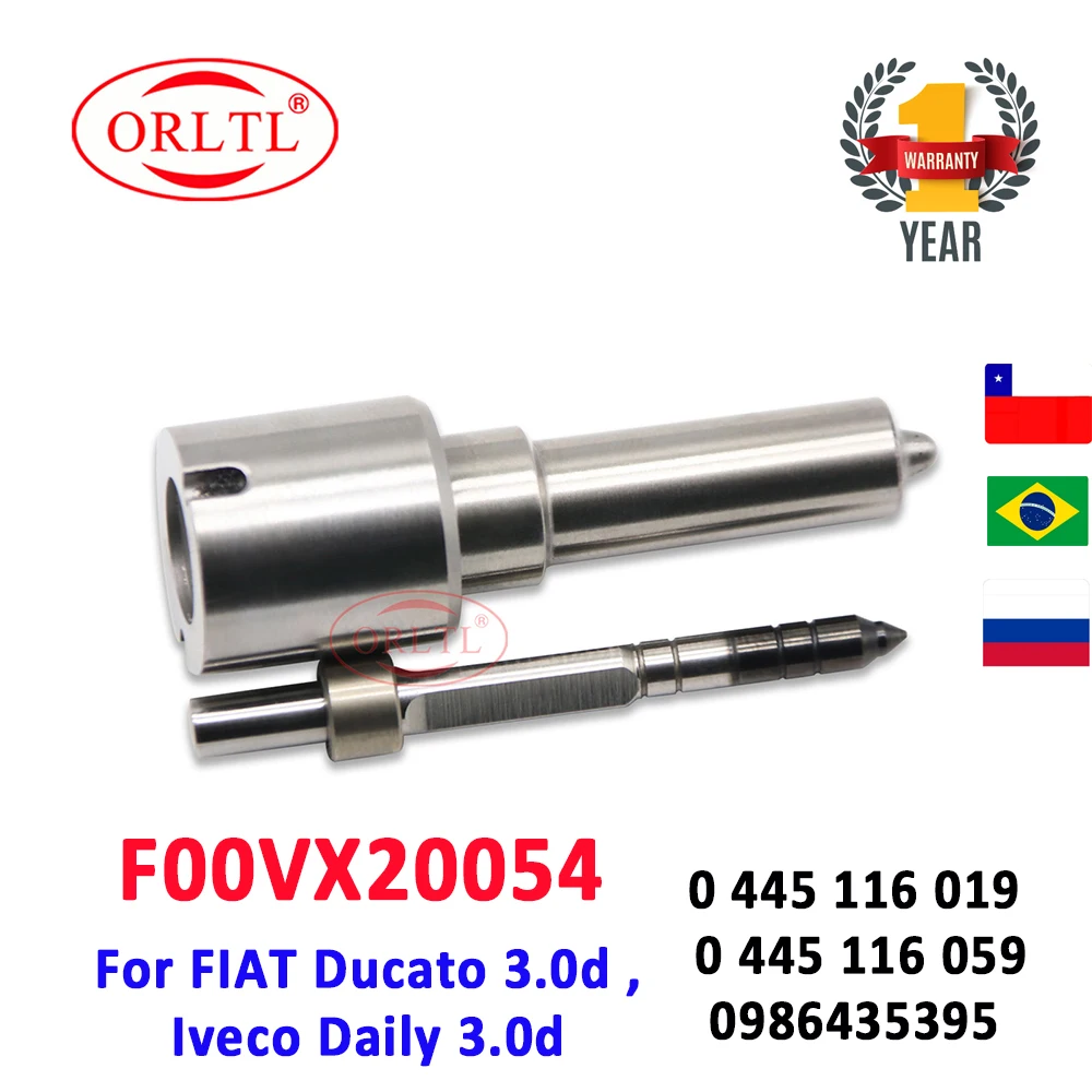 

Форсунка дизельного инжектора ORLTL F00VX20054 F 00V X20 054 0 445 116 019 0 445 116 059 0986435395 для Fiat Ducato 3.0d Iveco ежедневного использования