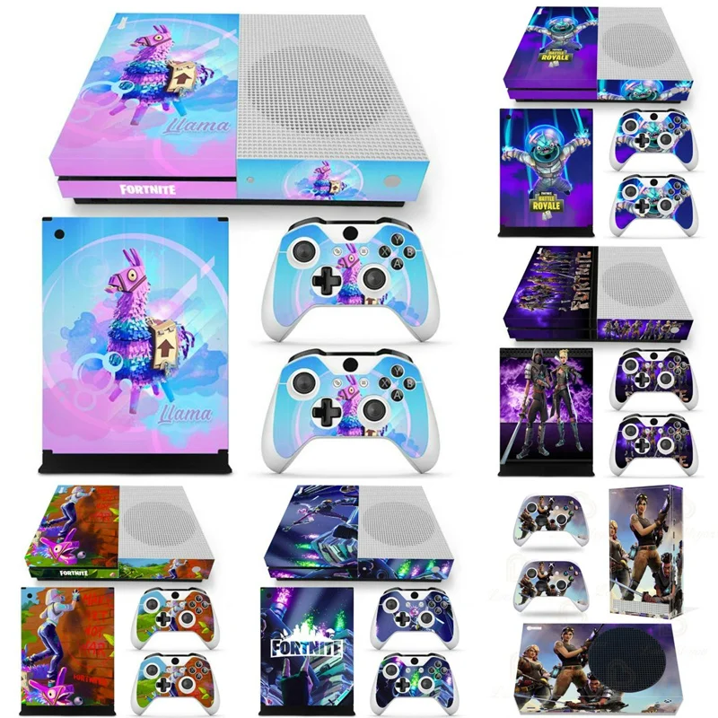 Ultima Knight Fortnite Battle Console Stickers Per Sony Xbox One S Full Body Color Skin Decal Per Playstation Controller Gamepad