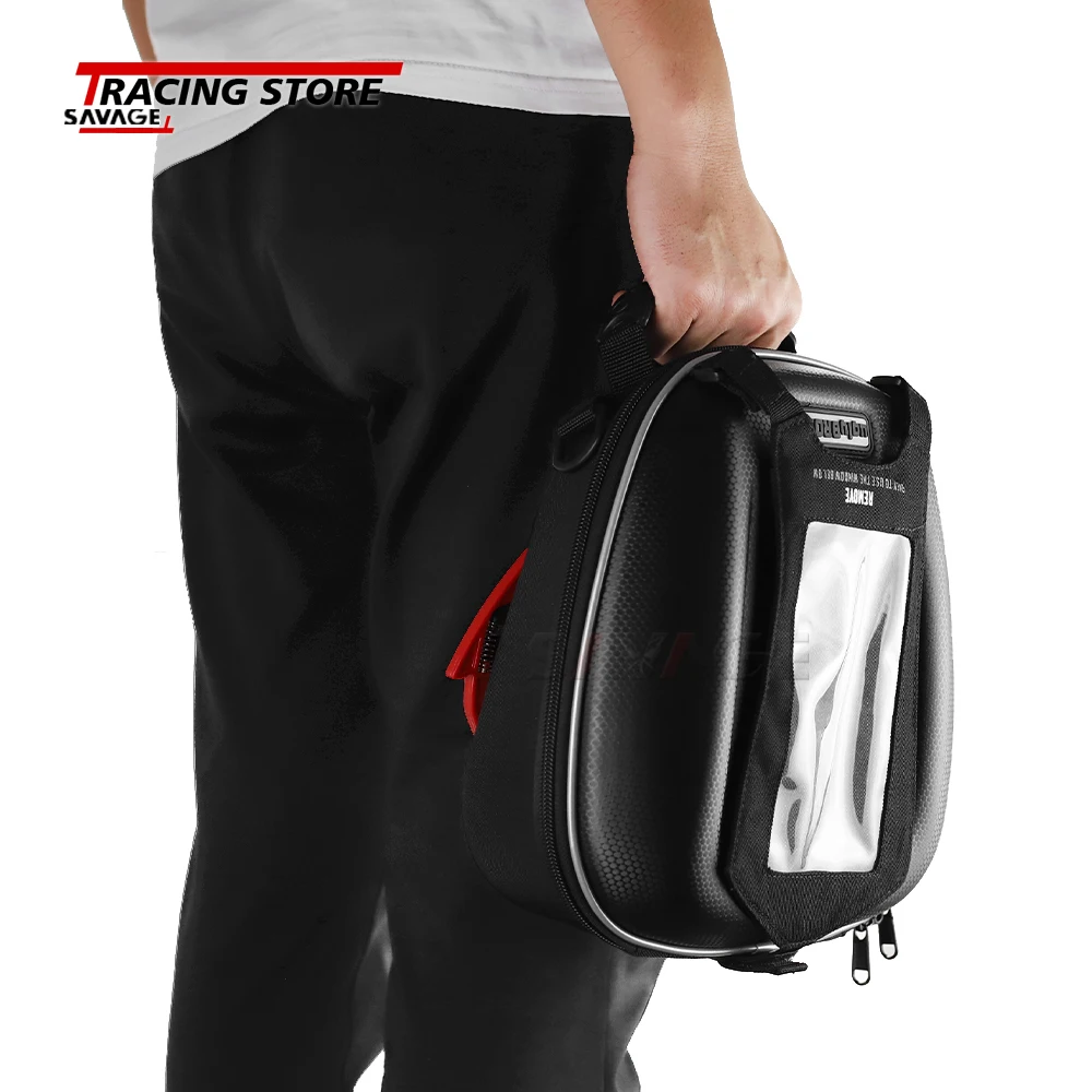 다기능 연료 탱크 가방, DUCATI Multistrada 950 1200 1260S V2 V4 DVT Enduro 오토바이 액세서리, Tanklock 수하물