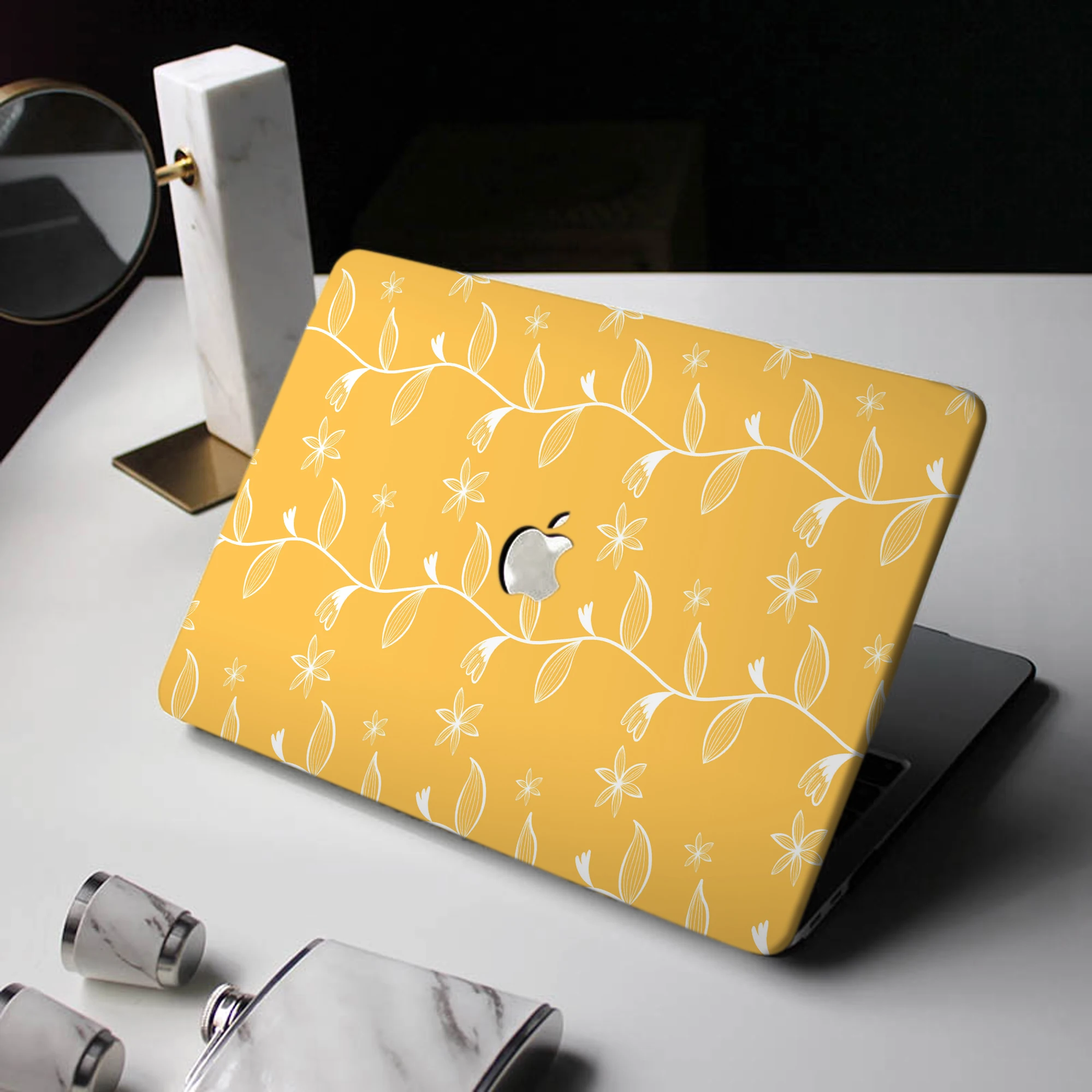 Moder Flor Case do Portátil para Macbook Air 13 m2 2023 A2681 A2337 A2179 A2338 m1 Chip Pro A2289 Mac Livro A1466 Mais Recente Versão - Imagem 5