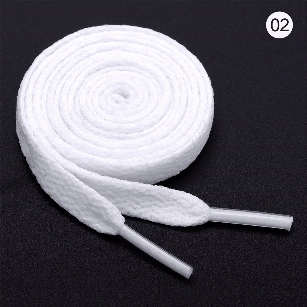Vibrant Collection of Flat Shoelaces for Sneakers - 26 Color Options