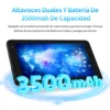 PRITOM 7 Inch Tablet PC 32 GB Android 11 with Quad Core Processor HD IPS Display Dual Camera WiFi with PU Protective Case 6
