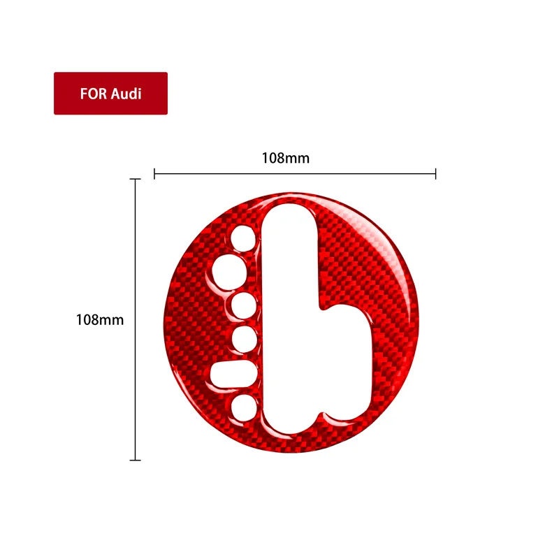 

Автомобильные наклейки для Audi TT 8N 2001 2002 2003 2004 2005 2006 из углеродного волокна красная панель переключения передач рамка отделка интерьер автомобильные аксессуары