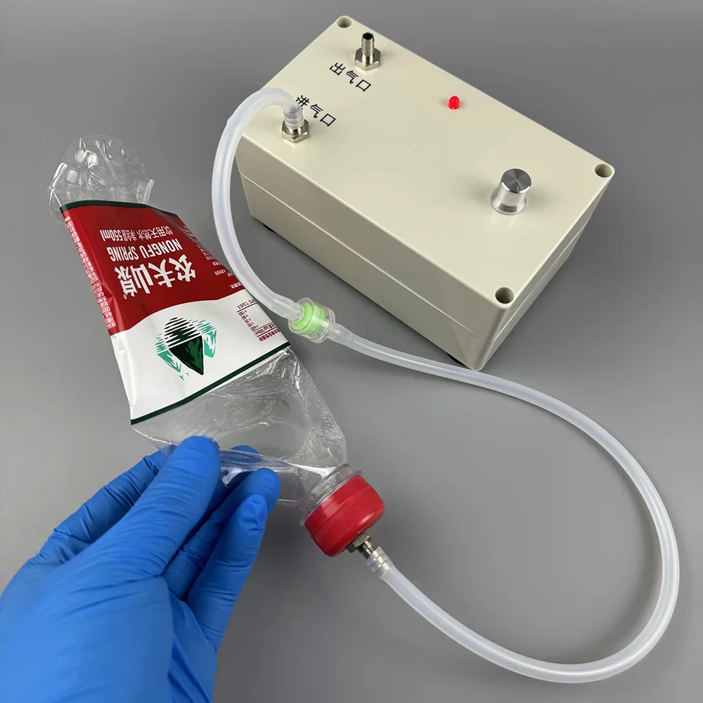Dual-Purpose Electric Vacuum Pump-Portable Vacuum Pump for Breast Pump, Oil Extraction, Lab Filtration, 3-18L/min Adjustable